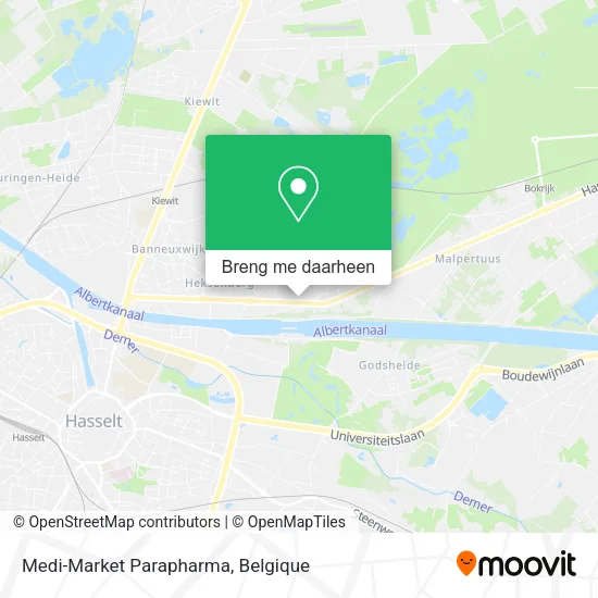 Medi-Market Parapharma kaart