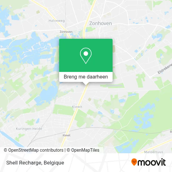 Shell Recharge kaart