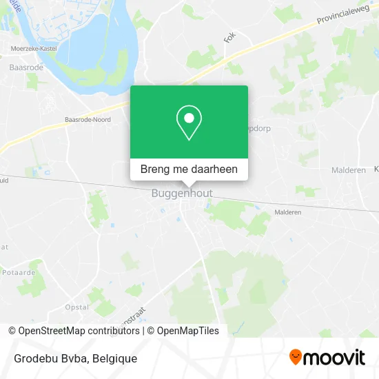 Grodebu Bvba kaart