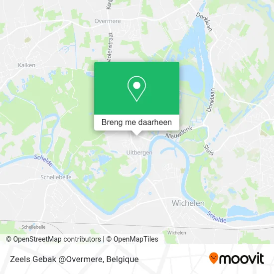 Zeels Gebak @Overmere kaart