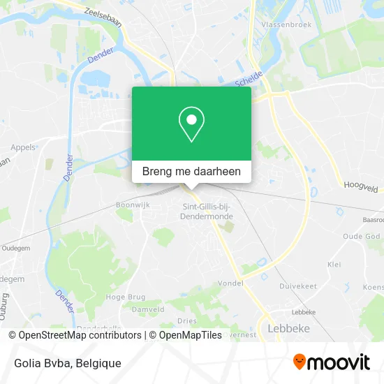 Golia Bvba kaart