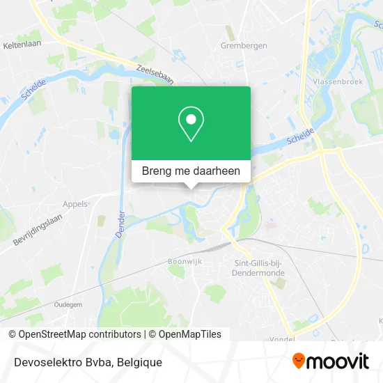Devoselektro Bvba kaart