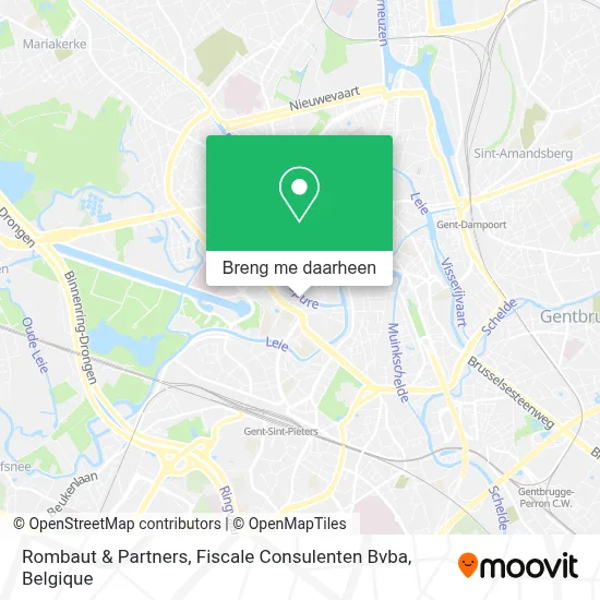 Rombaut & Partners, Fiscale Consulenten Bvba kaart