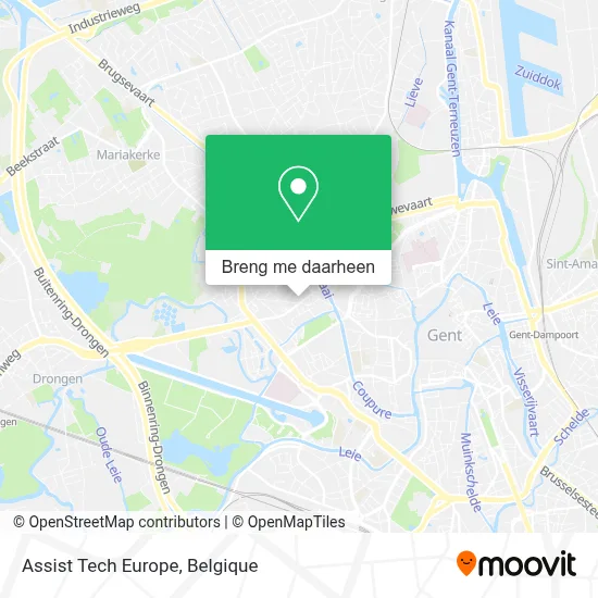 Assist Tech Europe kaart