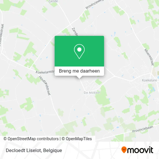 Decloedt Liselot kaart