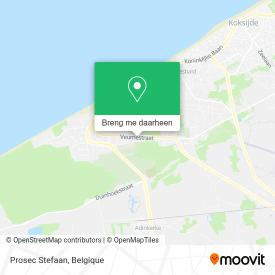 Prosec Stefaan kaart