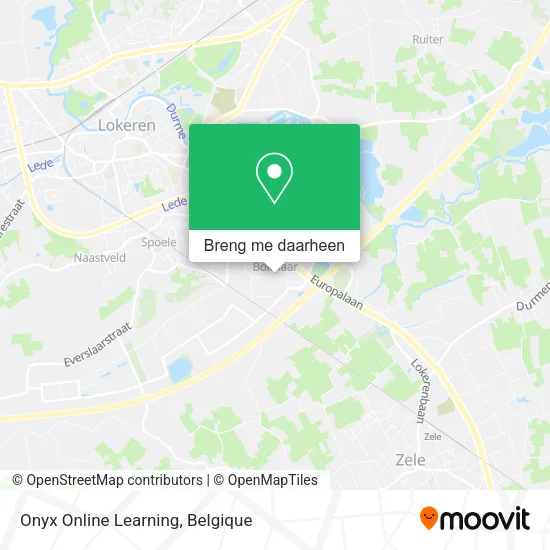 Onyx Online Learning kaart