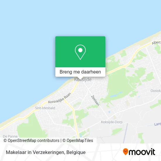 Makelaar in Verzekeringen kaart