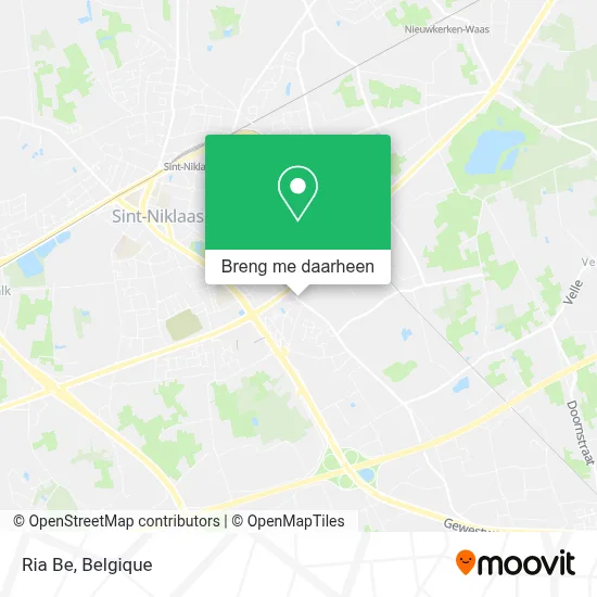 Ria Be kaart