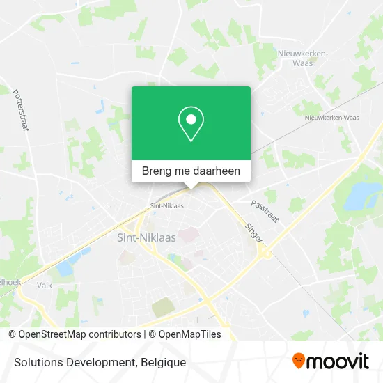 Solutions Development kaart