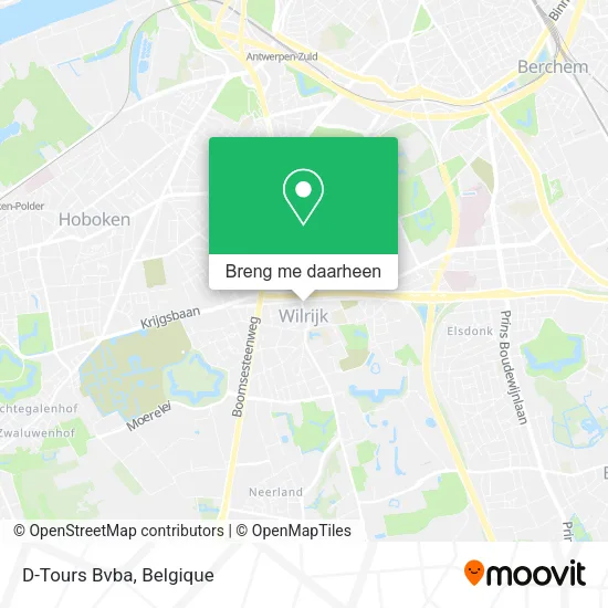 D-Tours Bvba kaart