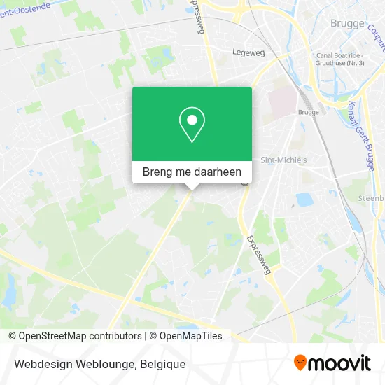 Webdesign Weblounge kaart