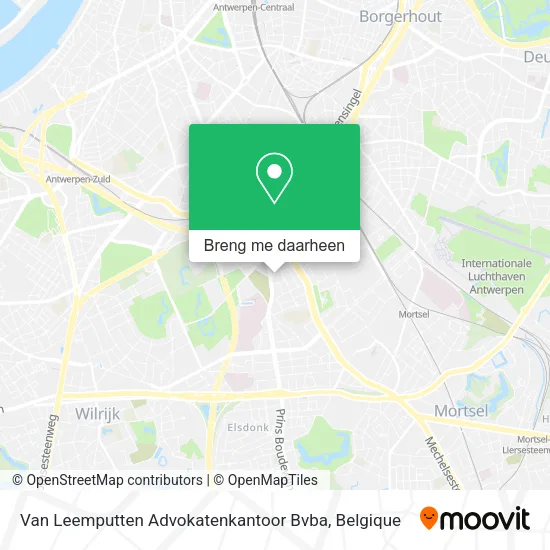 Van Leemputten Advokatenkantoor Bvba kaart