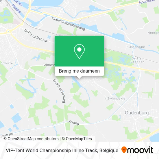 VIP-Tent World Championship Inline Track kaart