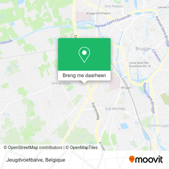 Jeugdvoetbalve kaart