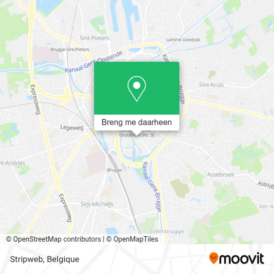 Stripweb kaart