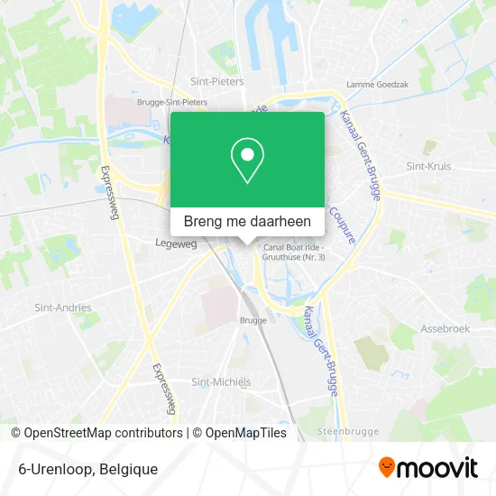 6-Urenloop kaart