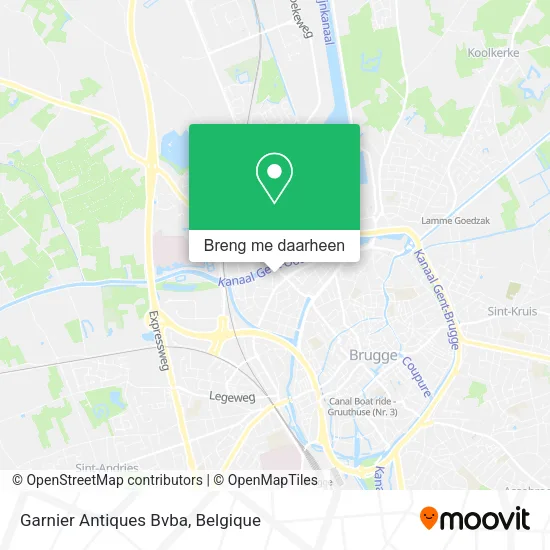 Garnier Antiques Bvba kaart