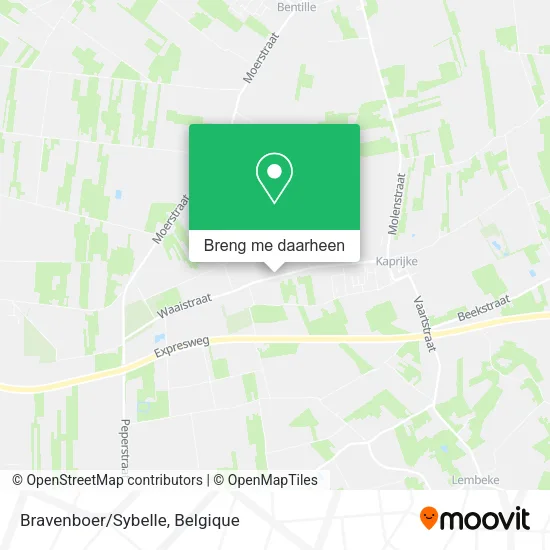 Bravenboer/Sybelle kaart