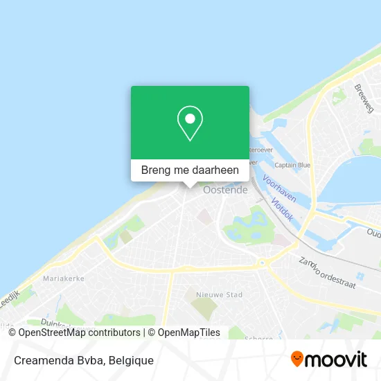Creamenda Bvba kaart