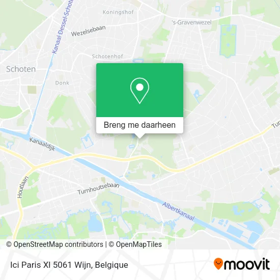 Ici Paris Xl 5061 Wijn kaart