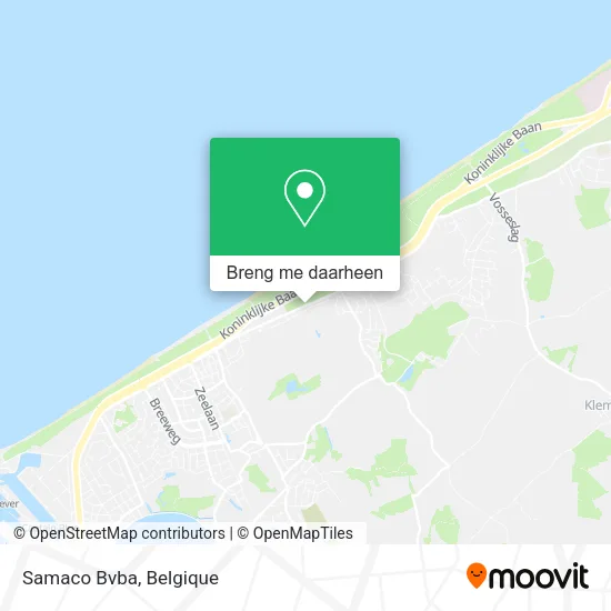 Samaco Bvba kaart