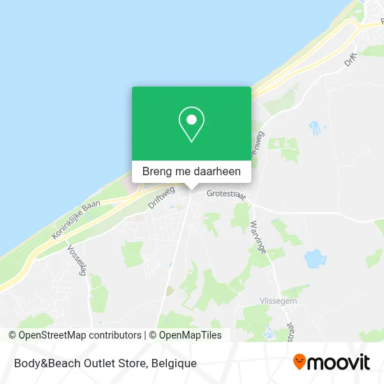 Body&Beach Outlet Store kaart