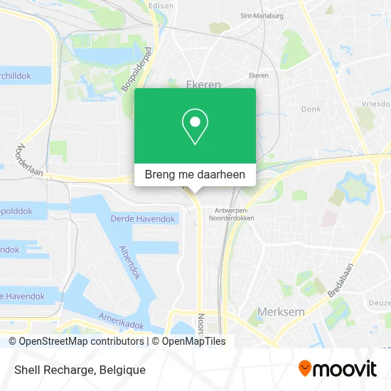 Shell Recharge kaart