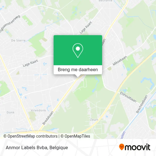 Anmor Labels Bvba kaart