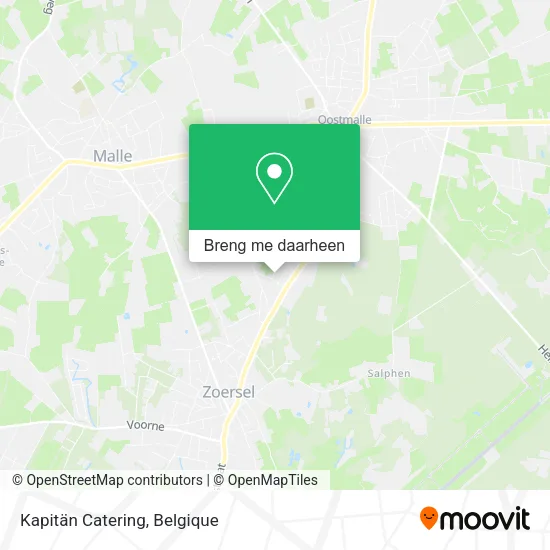 Kapitän Catering kaart