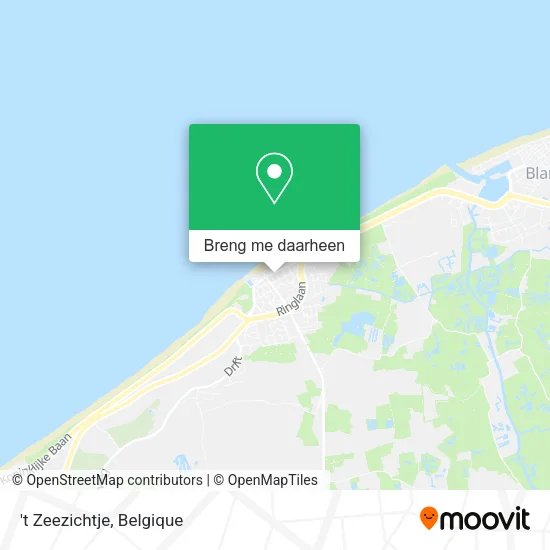 't Zeezichtje kaart
