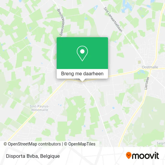 Disporta Bvba kaart