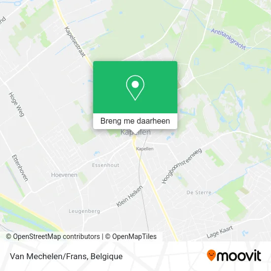 Van Mechelen/Frans kaart