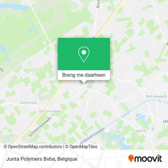 Junta Polymers Bvba kaart