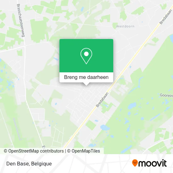 Den Base kaart