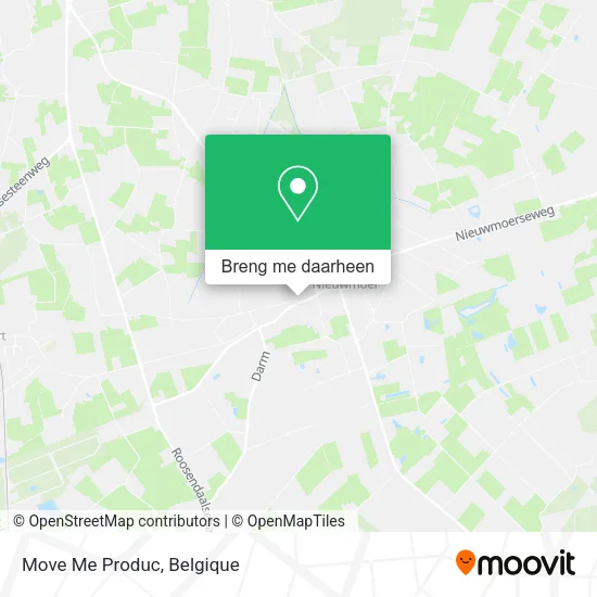 Move Me Produc kaart