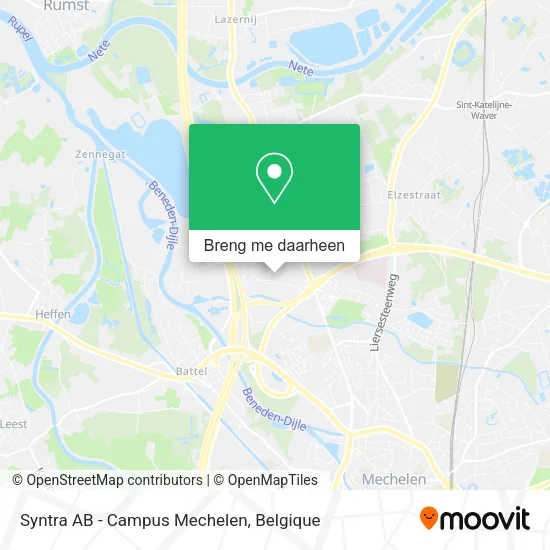 Syntra AB - Campus Mechelen kaart