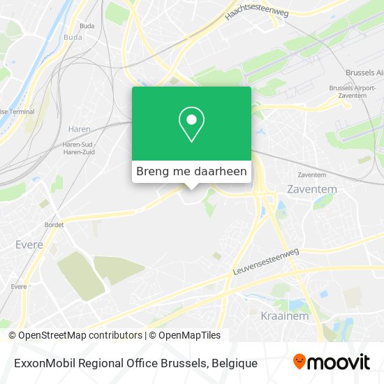 ExxonMobil Regional Office Brussels kaart
