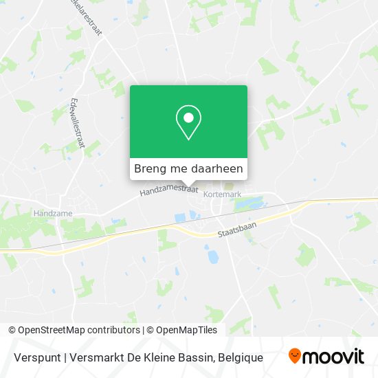 Verspunt | Versmarkt De Kleine Bassin kaart
