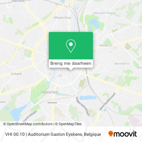 VHI 00.10 | Auditorium Gaston Eyskens kaart