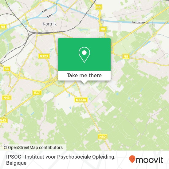 IPSOC | Instituut voor Psychosociale Opleiding kaart