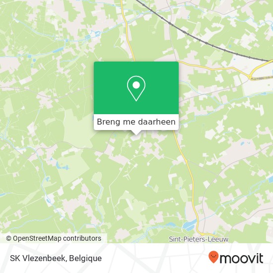 SK Vlezenbeek kaart