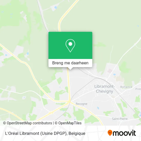 L'Oréal Libramont (Usine DPGP) kaart