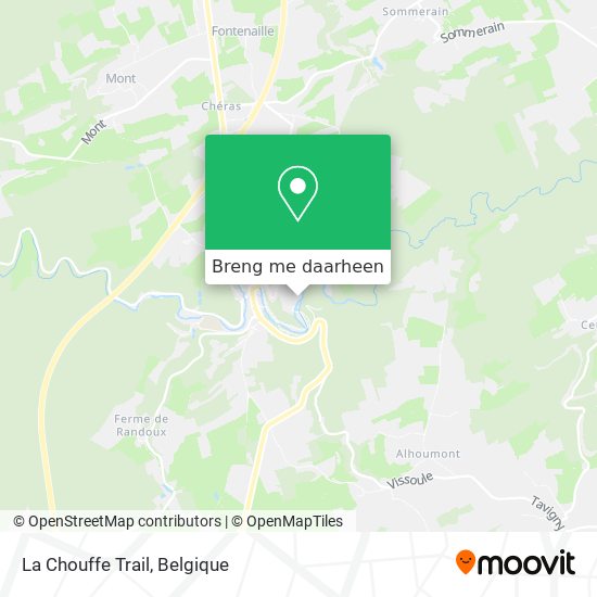 La Chouffe Trail kaart