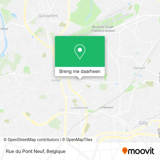 Rue du Pont Neuf kaart