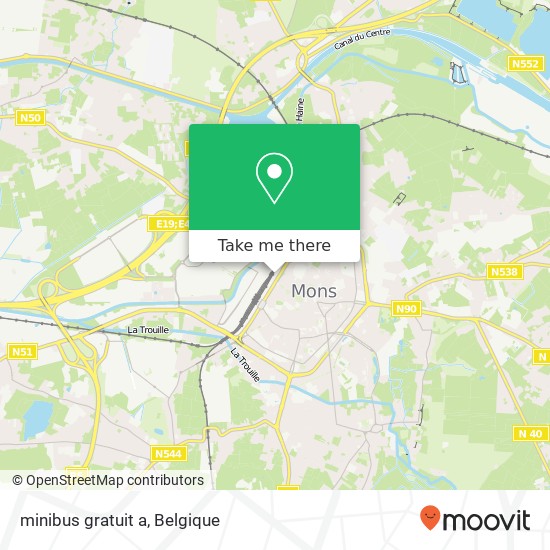 minibus gratuit a kaart