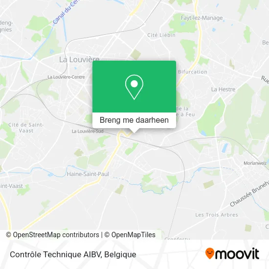 Contrôle Technique AIBV kaart