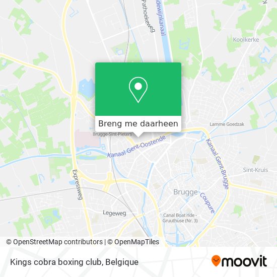 Kings cobra boxing club kaart