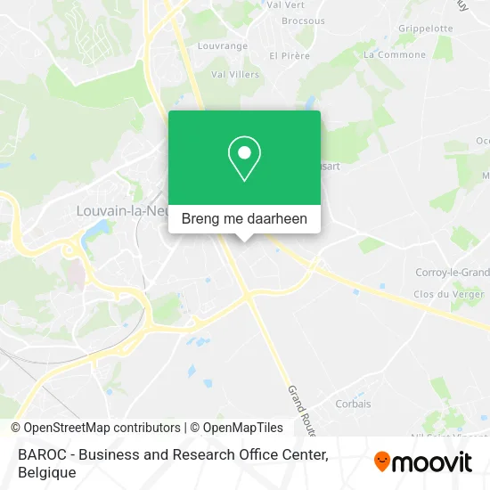 BAROC - Business and Research Office Center kaart