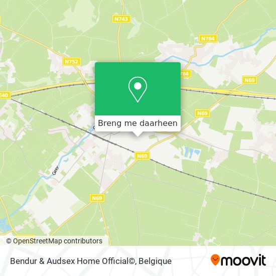 Bendur & Audsex Home Official© kaart